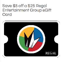 25 regal cinemas digital delivery gift card for 20 at regal entertainment group gift card check balance