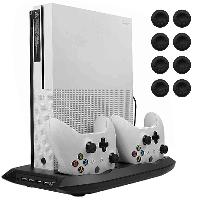 Xbox One S Vertical Stand Cooling Fan with Dual Ch