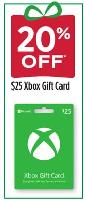 $25 Xbox Gift Card for $20 (20% off), Dollar Gener