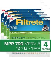 4-Pack 3M Filtrete AC Furnace Air Filter (Multiple