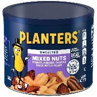 10.3-Oz Planters Roasted Unsalted Mixed Nuts $3.80