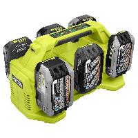 RYOBI ONE+ 18V Fast Charger with 6.0 Ah HIGH PERFO