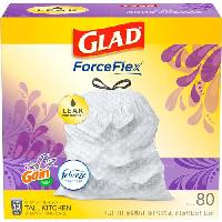 $12.51 /w S&S: Glad ForceFlex Tall Kitchen Dra