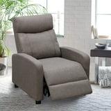 Comhoma Push Back Theater Adjustable Recliner w/ F