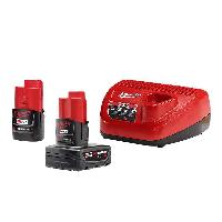 Milwaukee M12 12-Volt Lithium-Ion 4.0 Ah/2.0 Ah Ba