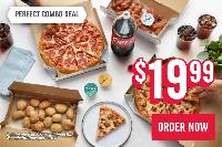 Domino’s: 2 Medium 1-Topping Pizzas, 16-Piec