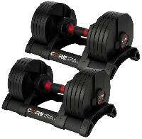 Core home fitness Adjustable Dumbbell Set 5-50lb $