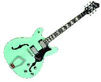 Hagstrom Viking Semi-Hollow Electric Guitar –