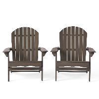 2-Pack Beachcrest Home Woking Solid Wood Folding A