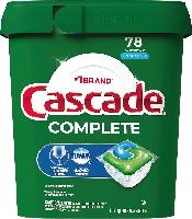$13.04 w/ S&S: 78-Count Cascade Complete Dishw