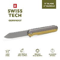 7″ Swiss Tech Assisted AUS-8 Flipper Pocket 