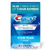 24-Count Crest 3D Whitestrips Vivid Plus Teeth Whi
