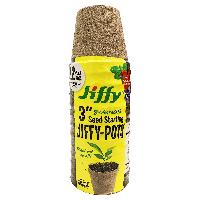 12-Pack JiffyPots Seed Starting Biodegradable 3