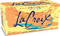 8-Pack 12-Oz LaCroix Naturally Sparkling Water (Pe