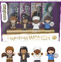 4-Piece 2.5″ Little People Inspiring Women S