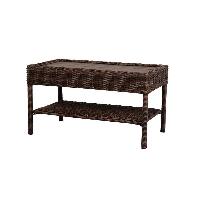 Hampton Bay Cambridge Wicker Patio Coffee Table (B