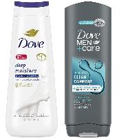 20-Oz Dove Body Wash + 18-Oz Dove Men+Care Body Wa