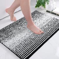 Colorxy Chenille Bathroom Rugs, Extra Soft and Abs