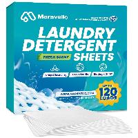 120 Count Laundry Detergent Sheets Eco Friendly $1