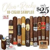 Ten Oliva & Rocky Patel 90-95 Rated Cigars + O