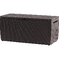 80-Gallon Keter Capri Rattan Resin Outdoor Storage