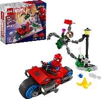 77-Piece LEGO Marvel Motorcycle Chase: Spider-Man 