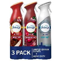 Pack of 3 Febreze Air Fresheners: Apple Cider, Cra