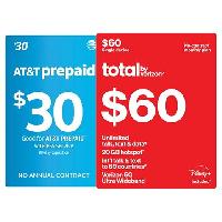 $5 Off $50+ Prepaid Wireless Phone/Airtime Cards (