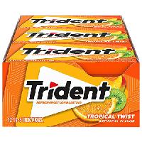 [S&S] $7: 12-Pk 14-Count Trident Sugar Free Gu