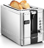 2-Slice Chefman Digital Pop-Up Toaster w/ Removabl