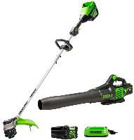 Greenworks 80 Volt 16-Inch Cutting Diameter Straig