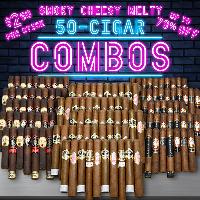 50-CIGAR COMBOS…. 125 bucks for 50 boutique prem