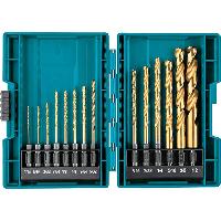 $11: 14-Piece Makita B-65399 Impact Gold 1/4″