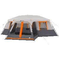 12-Person 3-Room Ozark Trail Instant Cabin Tent W/