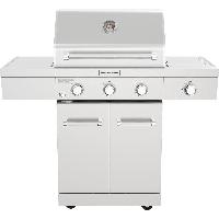 KitchenAid 3-Burner Propane Gas Grill in Stainless