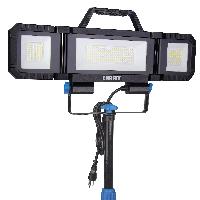 HART LED 3-Head Adjustable Plug-in Work Light with