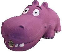 8″ Multipet Latex Hippopotamus Grunting Dog 