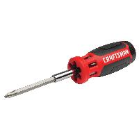 CRAFTSMAN Quick Change Screwdriver, 7-Piece Bits (