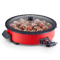 4.5-Quart Dash Family-Size Skillet (Black, Red, Aq