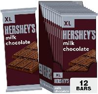 12-Pack 4.4-Oz Hershey’s Milk Chocolate XL B