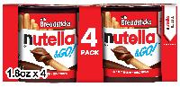 [S&S] $3.57: Nutella & GO! 4 Pack, 1.9 Oz 