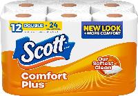 [S&S] $4.49: 12-Count Scott ComfortPlus 1-Ply 