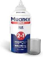 4.5-Oz Mucinex Sinus Saline Nasal Spray & Sinu