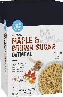 10-Count Happy Belly Instant Oatmeal (Maple & 