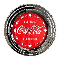 Coca-Cola Delicious & Refreshing Vintage Chrom