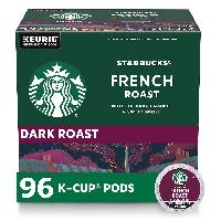 Amazon has 96-count Starbucks K-cup French Roast &
