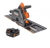 RIDGID 18V Cordless 6-1/2 in. Track Saw with FREE 