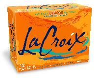 12-Count 12-Oz LaCroix Sparkling Water (Orange or 