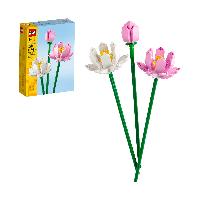 LEGO Lotus Artificial Flowers Building Kit $9.60 +