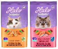 Halo Holistic Grain-Free Dry Cat Foods: For Indoor